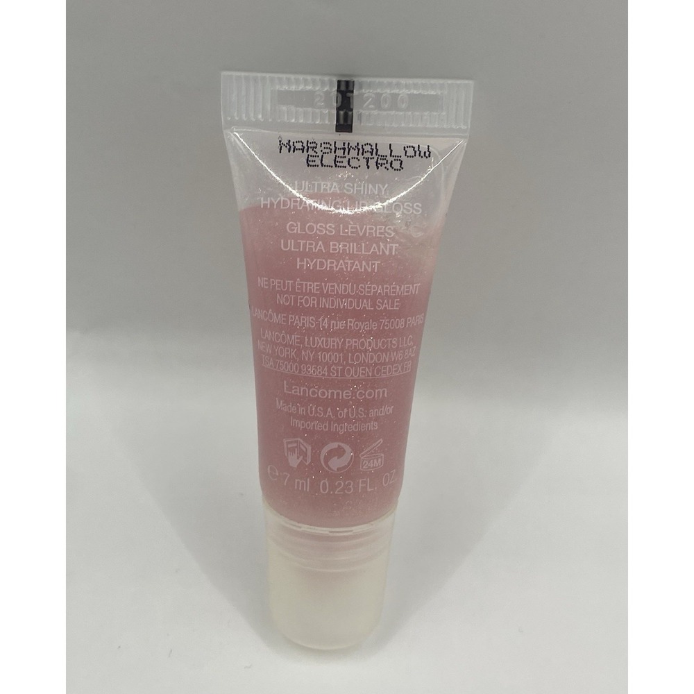 Lancome Juicy Tubes Lip Gloss Marshmallow Electro Travel Size 7ml/.23floz NEW - Picture 5 of 10